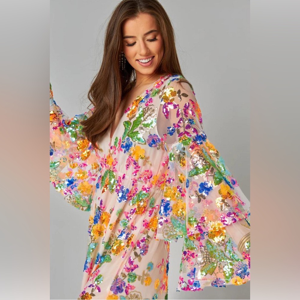 NWT Buddy Love Sequin Maxi